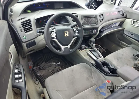 2012 Honda Civic Ex z USA, uszkodzony, nr VIN 2HGFB2F88CH308404